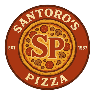 Santoro's Pizza Logo